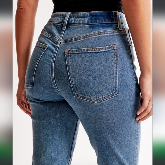 Abercrombie & Fitch The Skinny High Rise Curve Love Medium Womens Sz 28/6R NWT - Picture 4 of 15